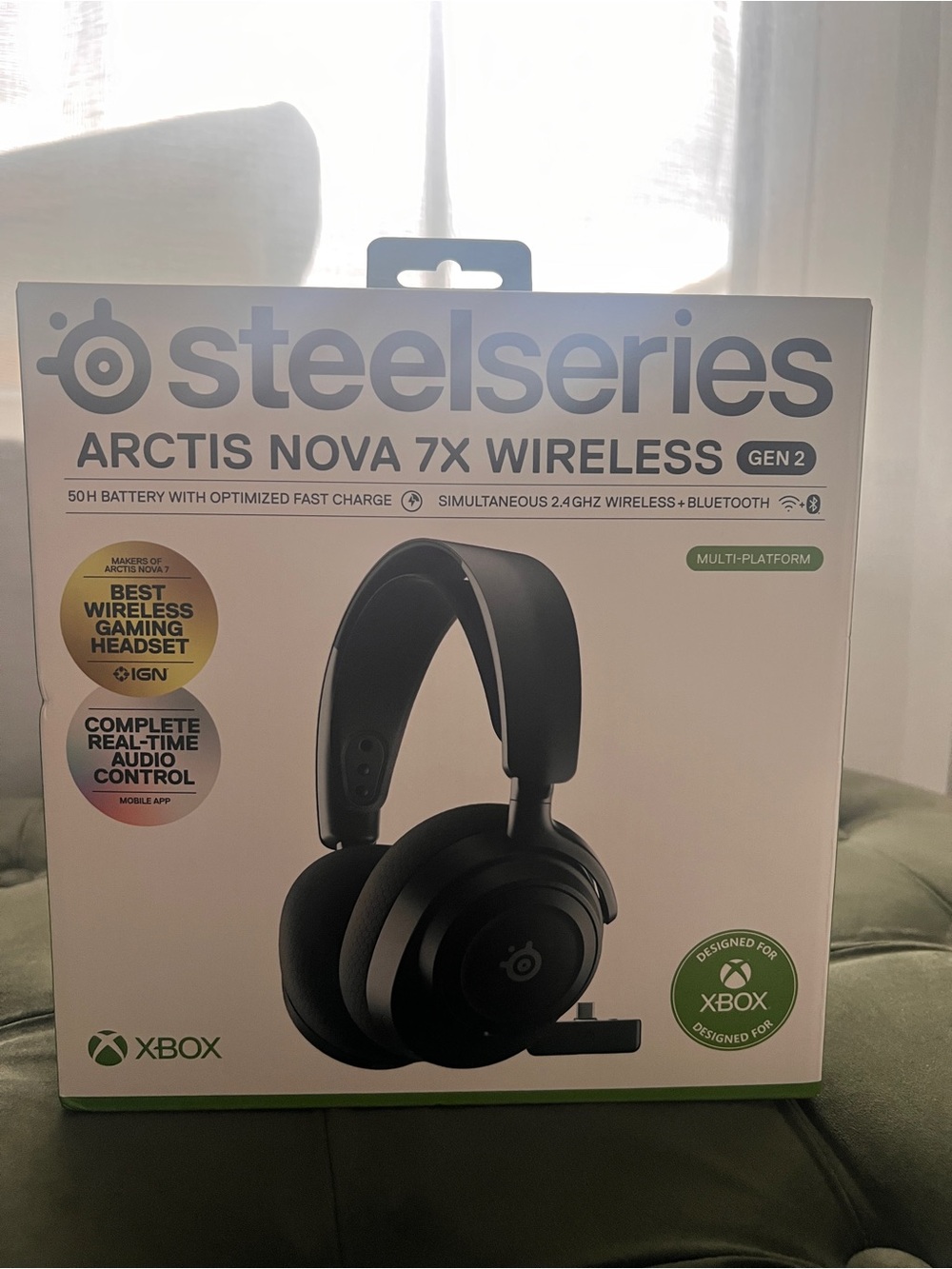 SteelSeries Arctis Nova 7X Wireless Headset - Black